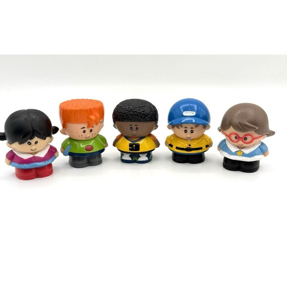 Vintage Little Tikes Toddle Tots Chunky Little People VHTF Lot Of 5‎ - Picture 1 of 5